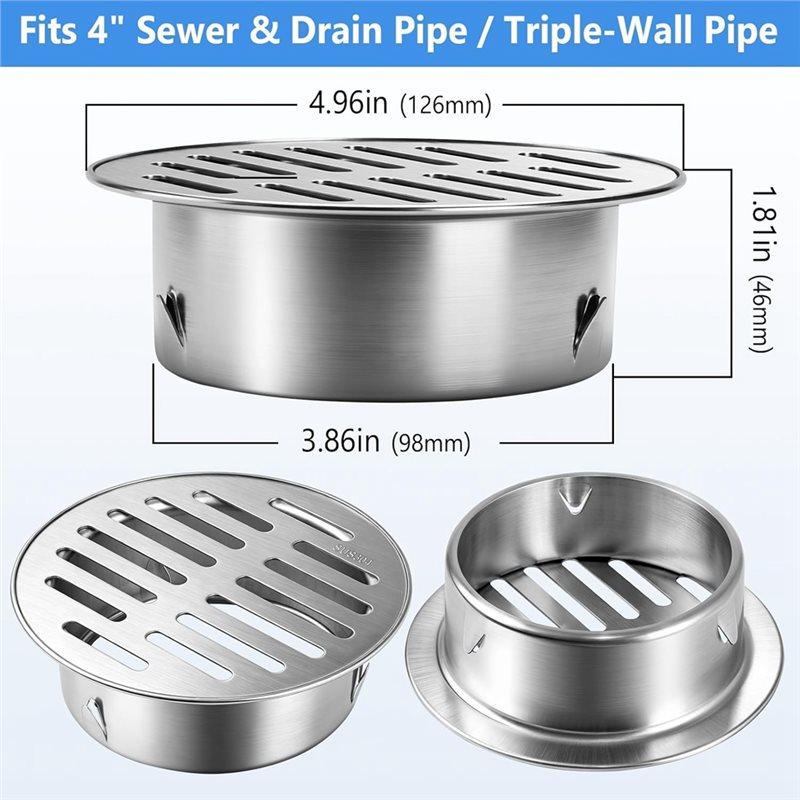 ABZV-Heavy Duty For Horizontal - Drain Pipe Clip 评论和价格