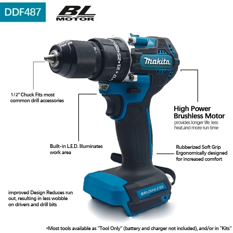 Makita 18V LXT® Lithium-Ion DD - Makita Drill Ddf484 评论和价格