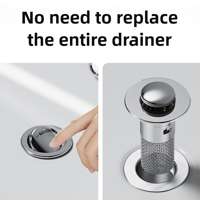 Stainless Steel Sink Drain Fil - Drain Pipe Clip 评论和价格