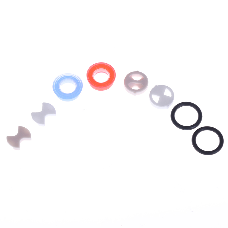 【8Pcs/set Ceramic Disc Silicon - Silicone Tap Washer 评论和价格